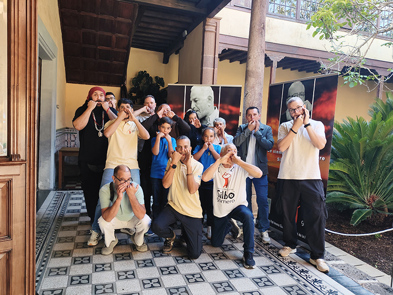 la-laguna-celebra-el-dia-internacional-del-patrimonio-mundial-con-la-union-de-su-conjunto-historico-y-el-silbo-gomero